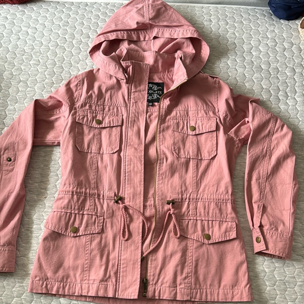 Pink Denim Jacket